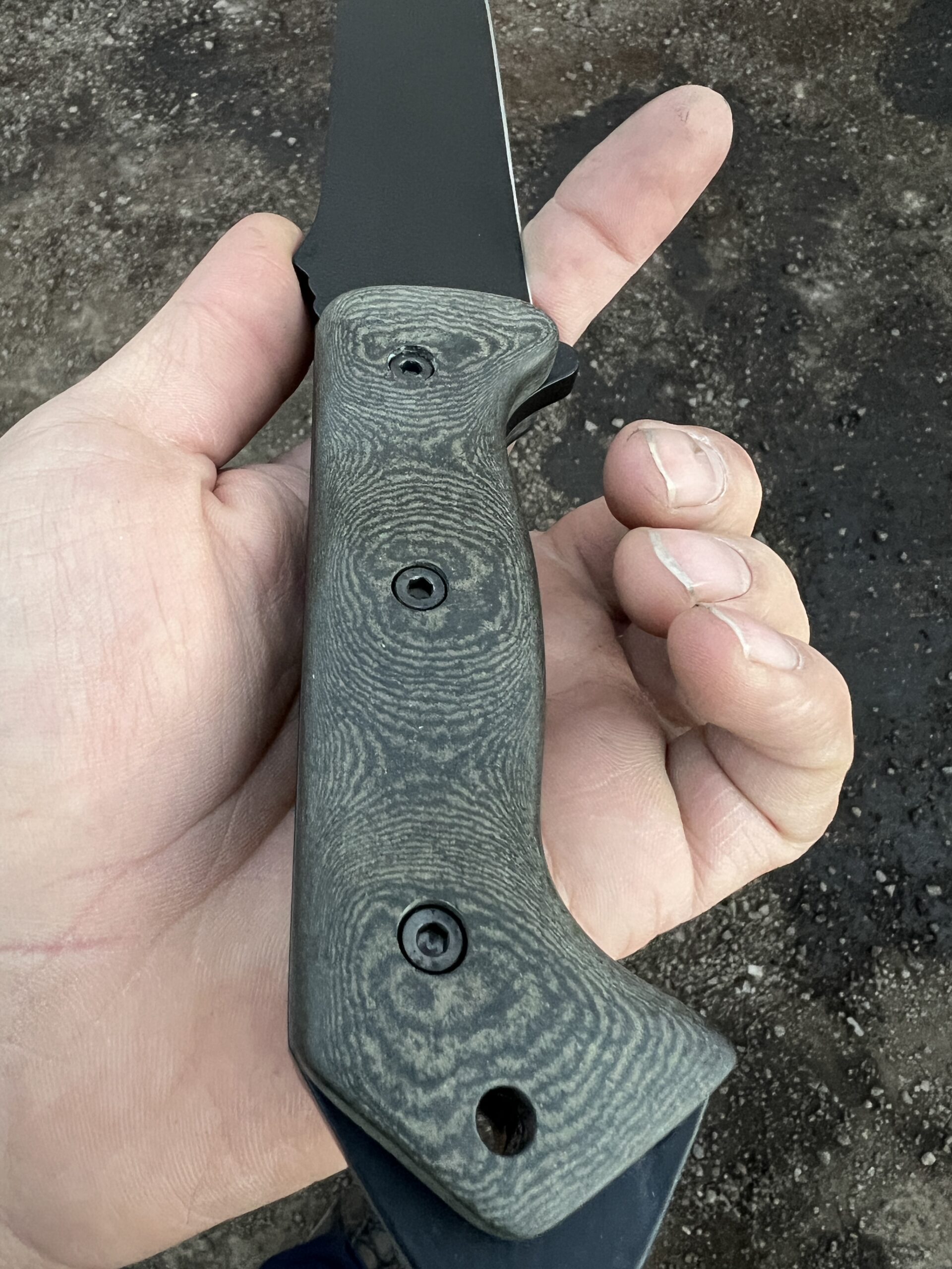 چاقو بوشکرفت مدل Bk7 کابار